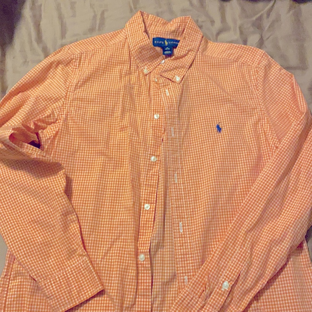 Polo button down youth XL, barely worn, smoke free home